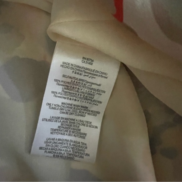 BCBG Paris Size M Medium Floral Tiered High Low Dress Flowy Multicolored - Picture 8 of 11